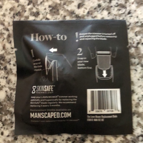 MANSCAPED SKINSAFE™ BLADE REPLACEMENT FOR THE LAWN MOWER™ - Picture 2 of 4